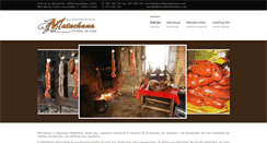 Desktop Screenshot of morcillamatachana.com